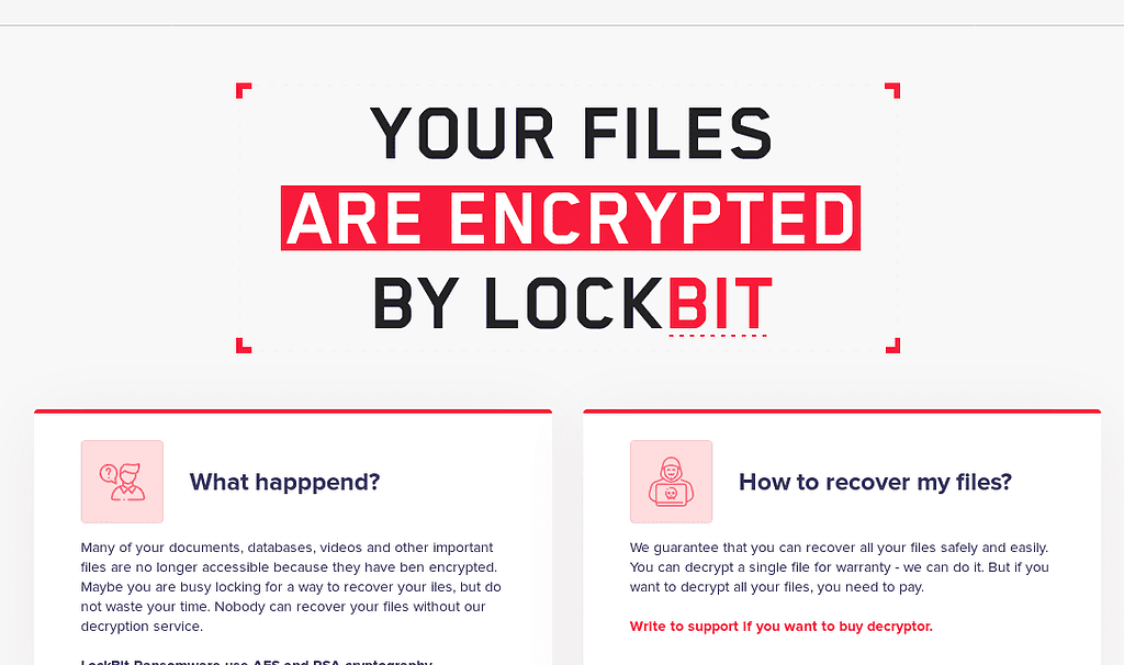 lockbit ransomware