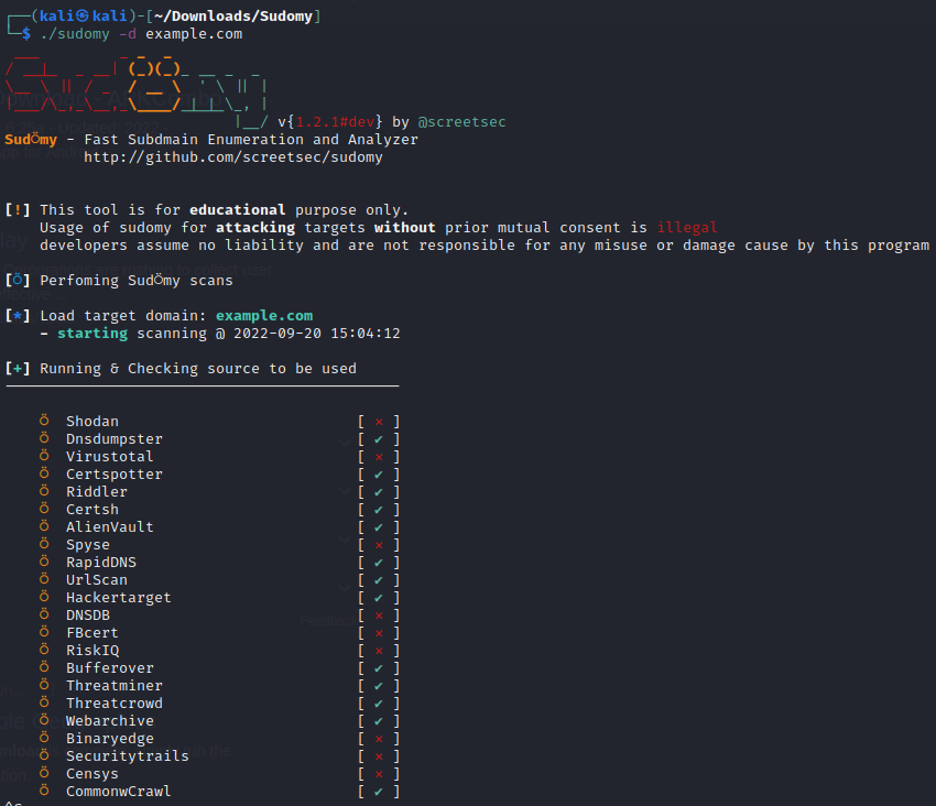 find subdomains